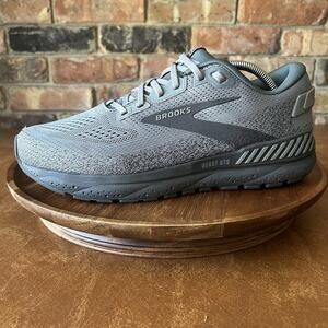 Brooks Beast GTS 24 Supportive Men's 10.5 Gray Road Running Shoes Sneakers